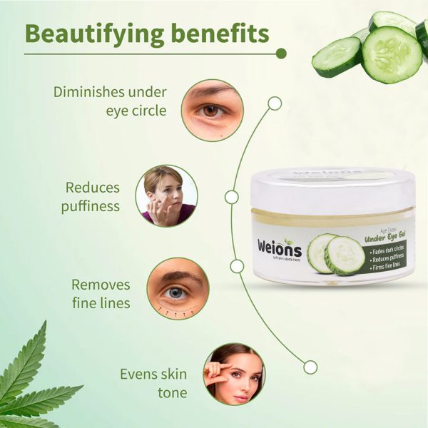 WEIONS Under Eye Gel - 50 G - Image 3